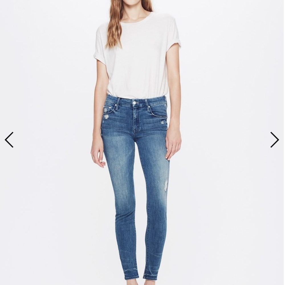 Mother jeans The Looker in Graffiti Girl size 31